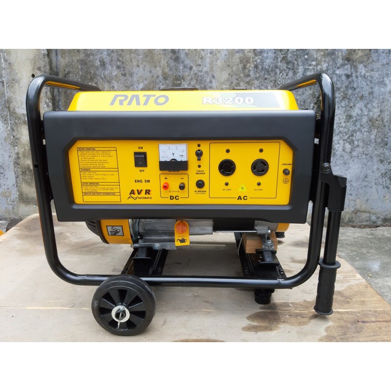 Máy Phát Điện Chạy Xăng 5.5 KVA Rato R7000EW