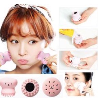 Bộ dụng cụ massage tạo bọt rửa mặt siêu sạch, ngăn ngừa mụn