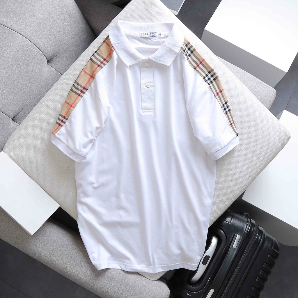 Áo Thun Polo Nam Cổ Trụ Chất Liệu Vải Cotton CVC 4 Màu Trẻ Trung Đơn Giản, Phong Cách Hiện Đại | BigBuy360 - bigbuy360.vn