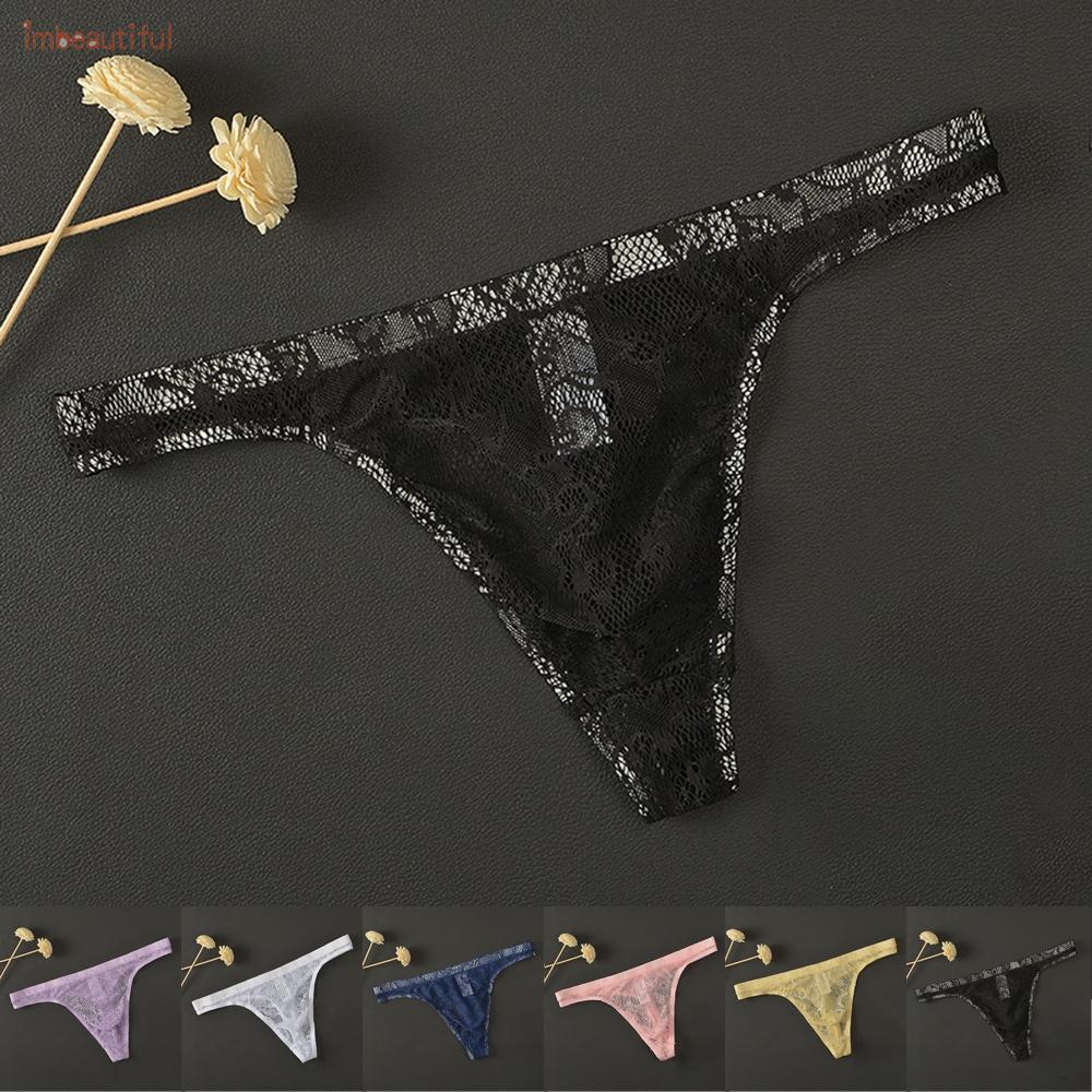 Quần lót ren lọt khe co giãn thoáng khí phong cách mới và chất lượng cao