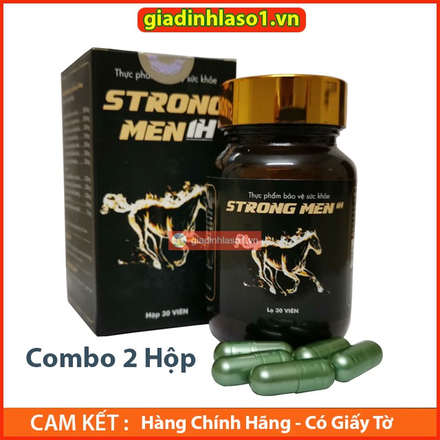 STRONGMEN 1h Chống Xuất Tinh Sớm, Tăng Cường Sinh Lý Nam, Cải Thiện Tình Cảm Vợ Chồng