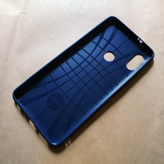 Ốp lưng vân da cho Xiaomi Redmi Note 5 Pro Auto Focus (Màu Đen)