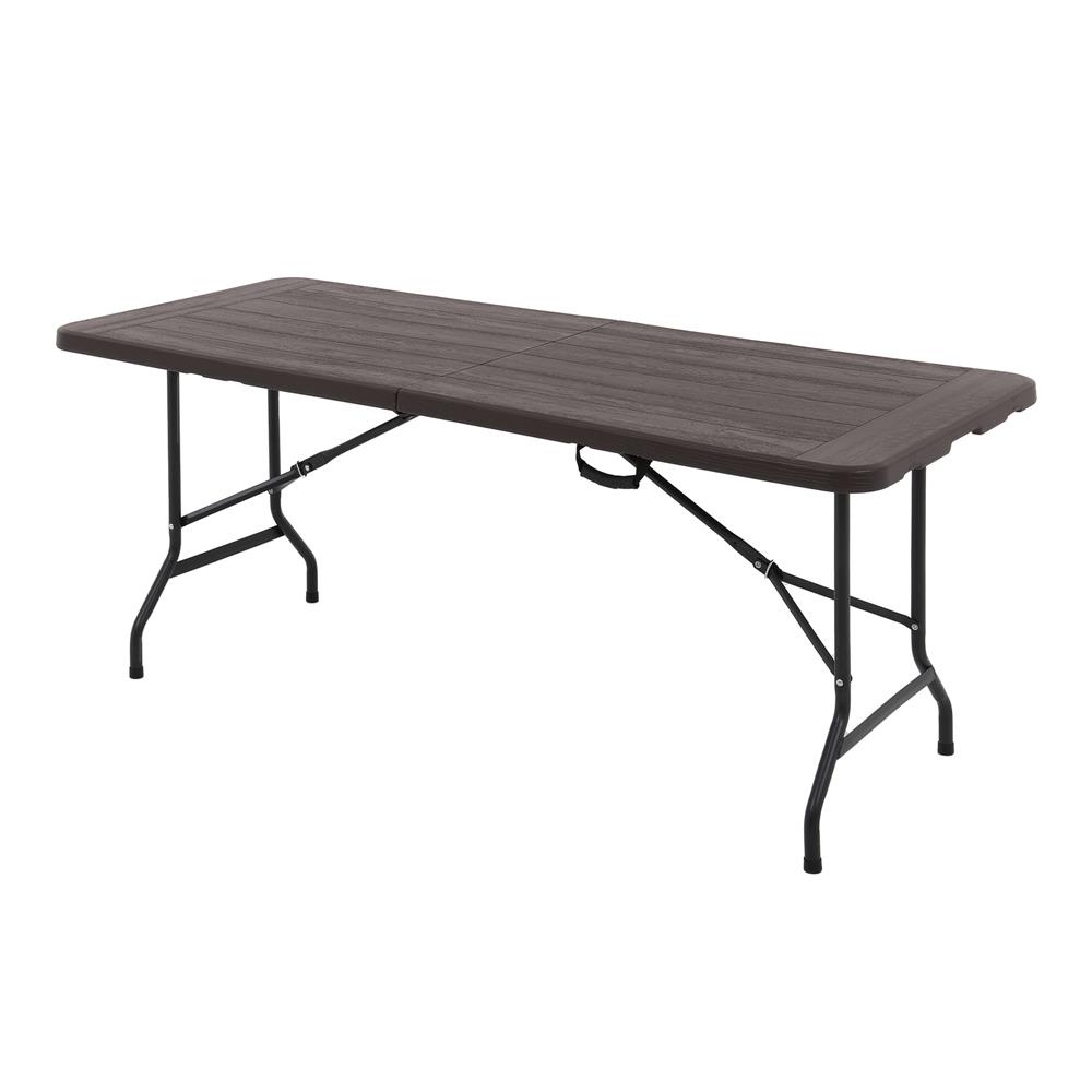 HomeBase SPRING Bàn gấp bằng nhựa HDPE chống tia cực tím W180xH74xD76cm