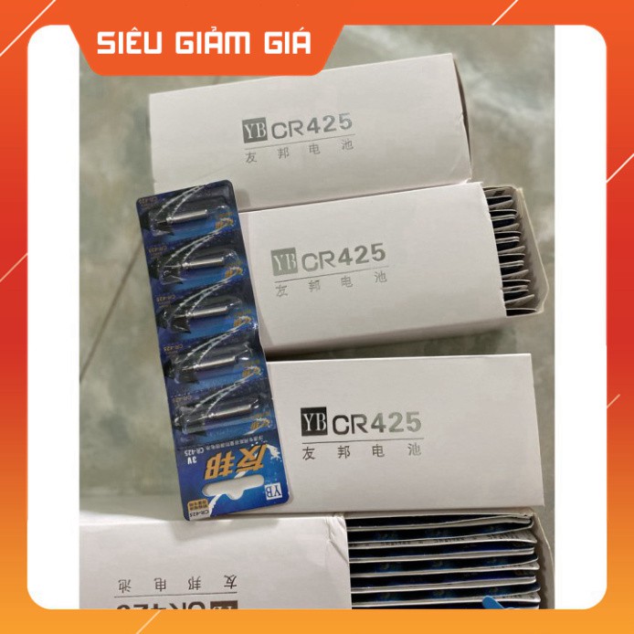 [Combo] [Combo] Pin Điện Tử CR-425 [ Vỉ 5 quả ] Chuyên lắp phao câu đài câu đêm PIN-CR-425 [Giá rẻ] [Giá rẻ]