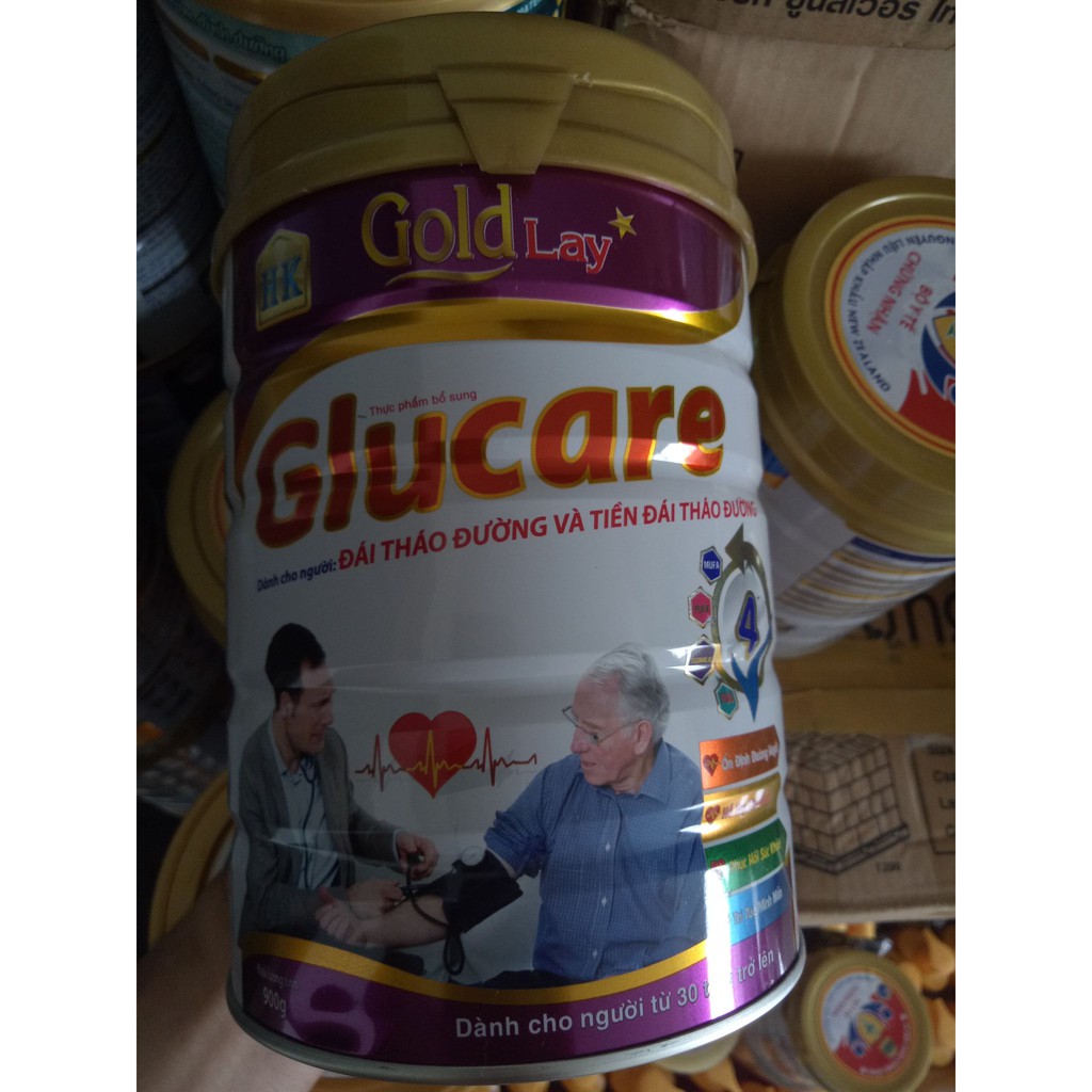 Sữa GluCare Gold loại 900g - Dinh dưỡng bổ sung cho người tiểu đường