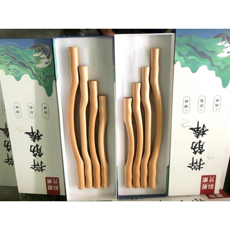 Bộ 4 gậy gỗ vạn năng dùng trong dưỡng sinh