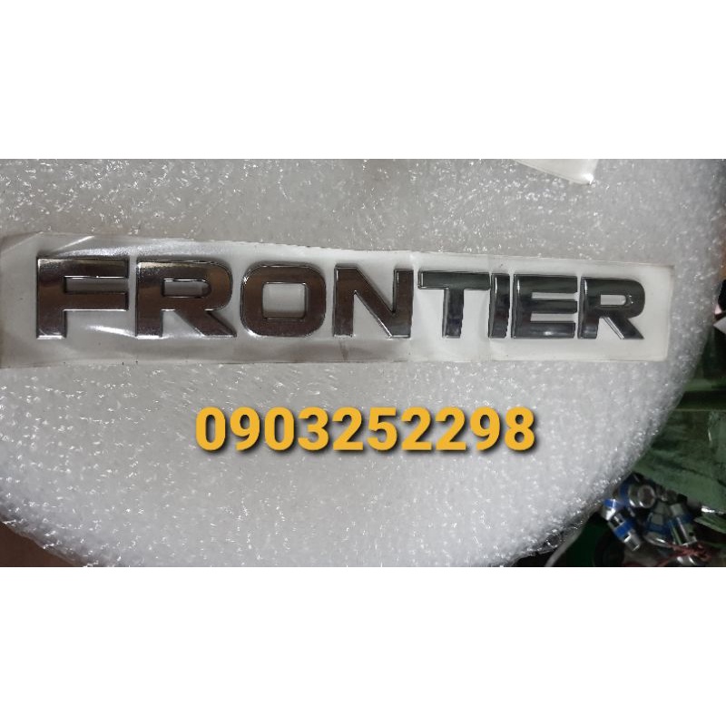 bộ tem chữ xe thaco frontier xe gắn cho k165,k140,k3000, kia 1t4, k2700... chất lượng cao