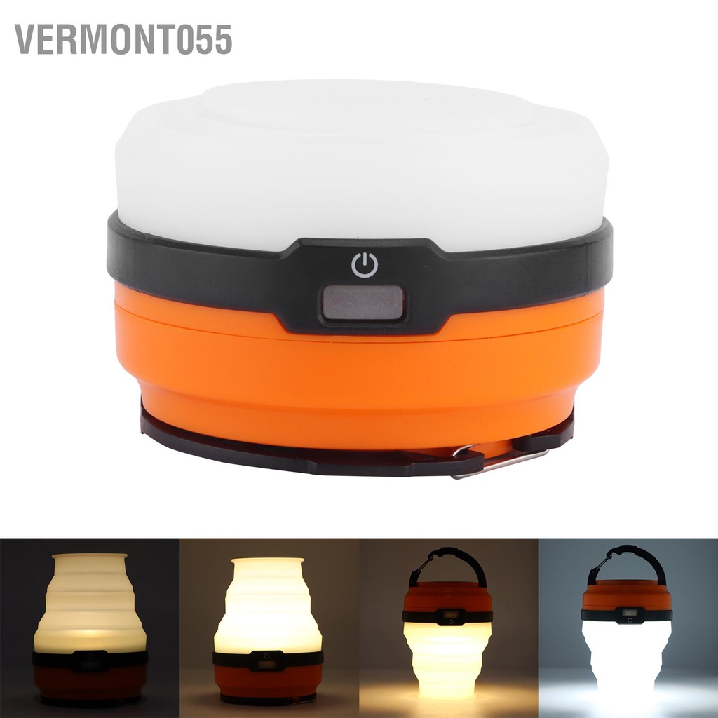 Có thể bán buôn Đèn LED Cắm Trại Có Thể Gấp Gọn Tiện Lợi Hàng giao ngayvermont055