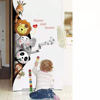 DECAL DÁN TƯỜNG HÌNH THÚ CHO BÉ - LUCY259