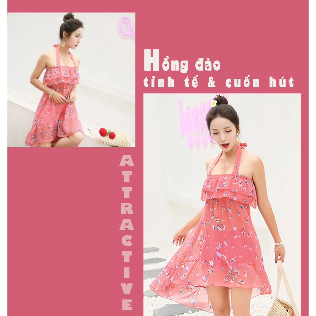 Váy đi biển đầm đi biển có đệm nâng ngực tặng kèm đồ bơi MH1730-36-50 | BigBuy360 - bigbuy360.vn