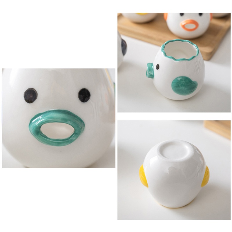 Dụng Cụ Tách Lòng Đỏ Trứng Gà Hoạt Hình Bằng Gốm