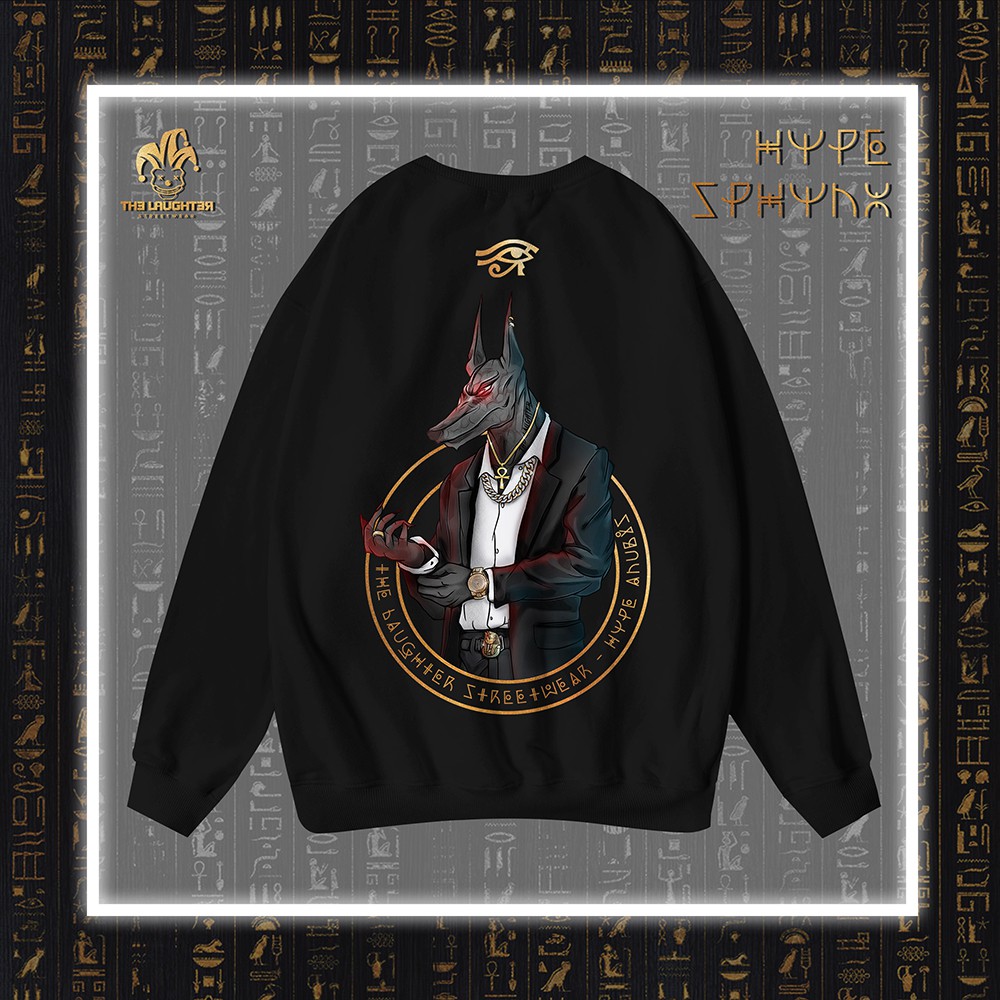 The Laughter - HYPE ANUBIS Áo DÀI TAY SWEATER - NỈ DA CÁ | BigBuy360 - bigbuy360.vn