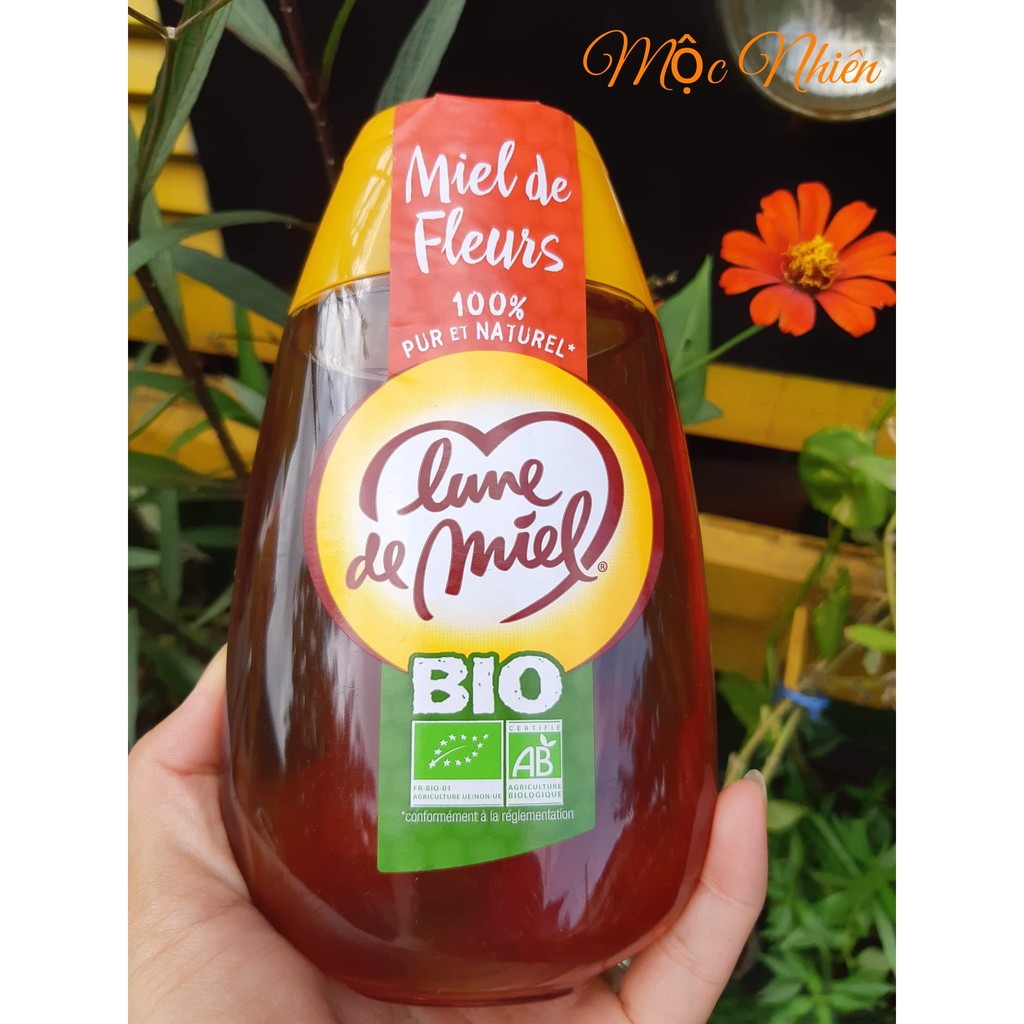 MẬT ONG HỮU CƠ PHÁP - BIO MIEL DE FLEURS