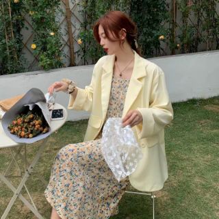 Áo khoác vest mỏng phong cách Hàn Quốc
