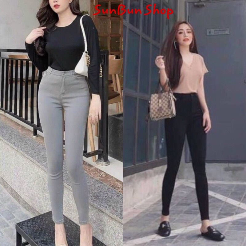 Quần Legging Giả Bò- Quần Bò Giấy