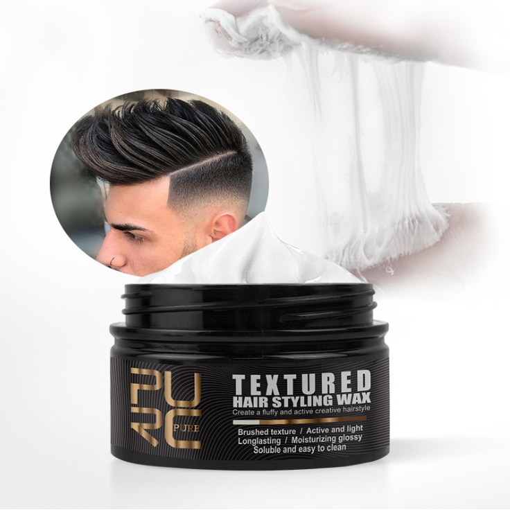 Men 50ML Refreshing Hair Fashion Hair Styling Clay Mud for Men Burshed Clay Strong Hold Brushed Texture Clay
