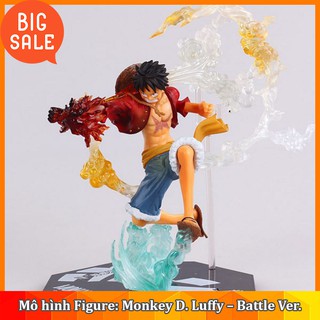 Mô hình nhân vật Figure Luffy trạng thái chiến đấu cao 20cm - One piece