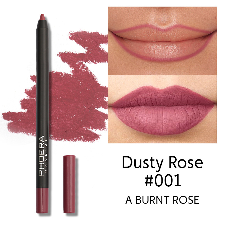 Son Môi PHOERA Dưỡng Ẩm Chống Thấm Nước Dễ Lên Màu