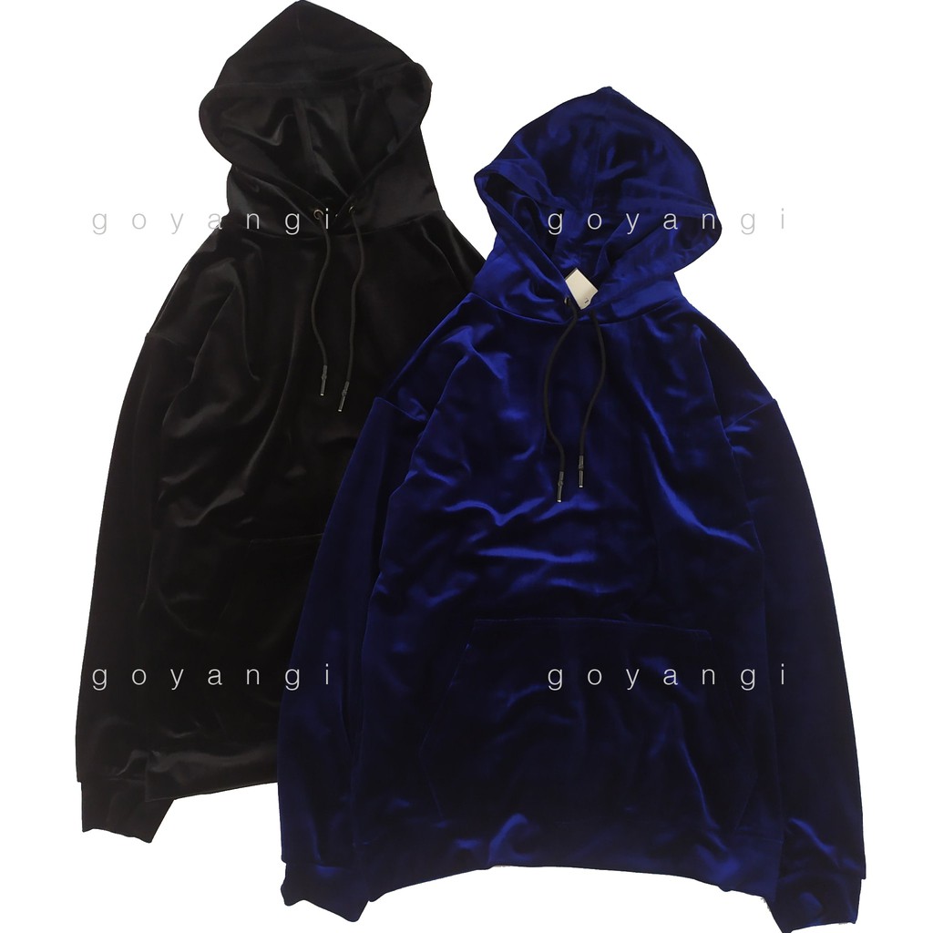 Áo hoodie goyangi Unisex Tiêu Chiến vải nhung phong cách Hàn Quốc
