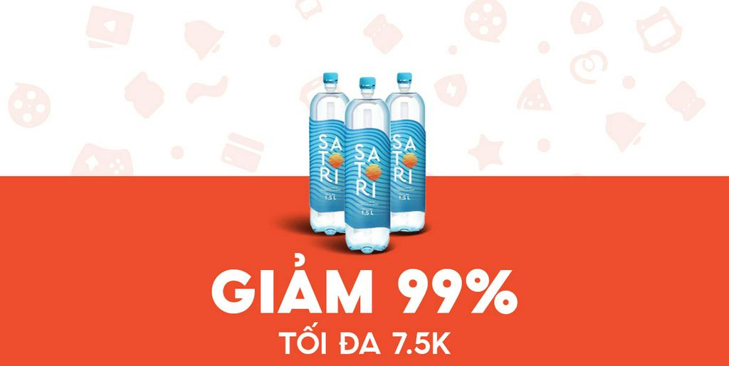 - San Ha Food Store - Giảm 7,5K Nước suối Satori 1500ml
