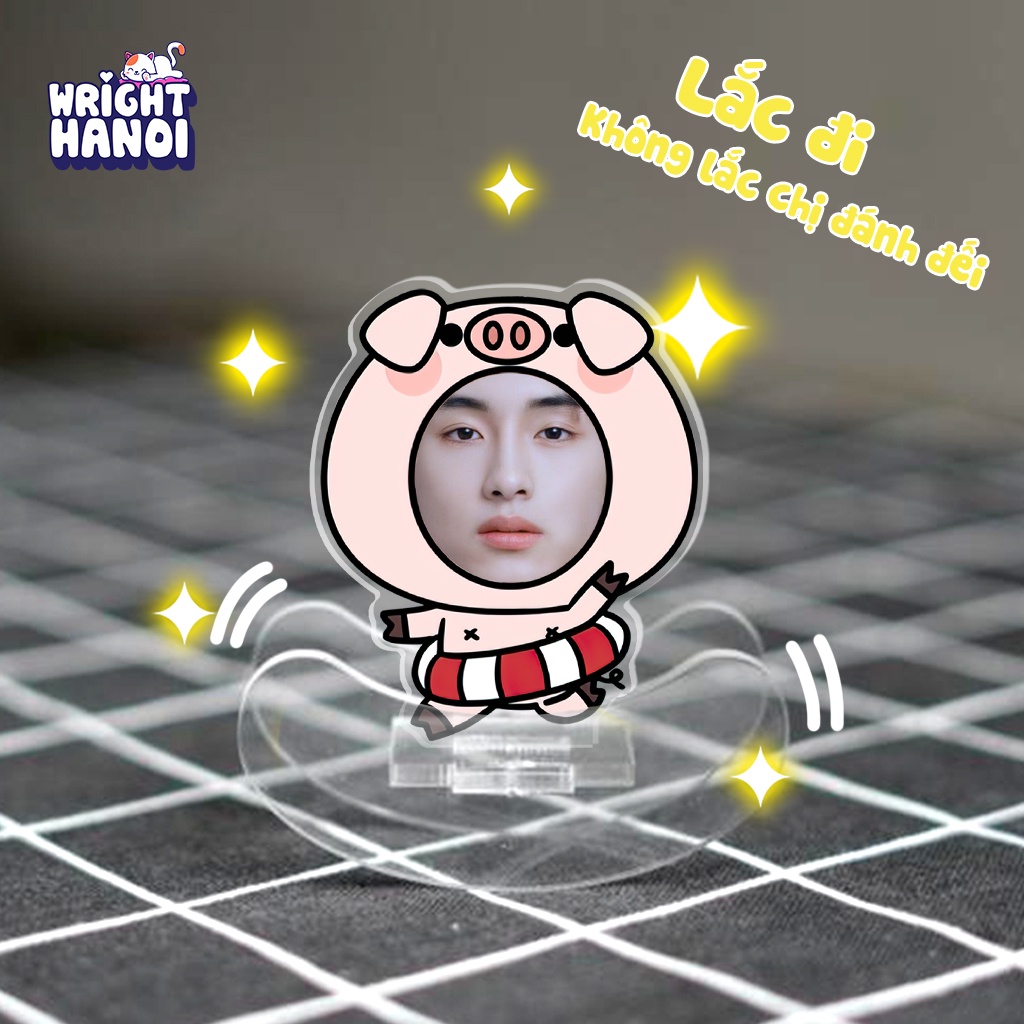 Mô hình standee lắc lư chibi đáng yêu in theo yêu cầu