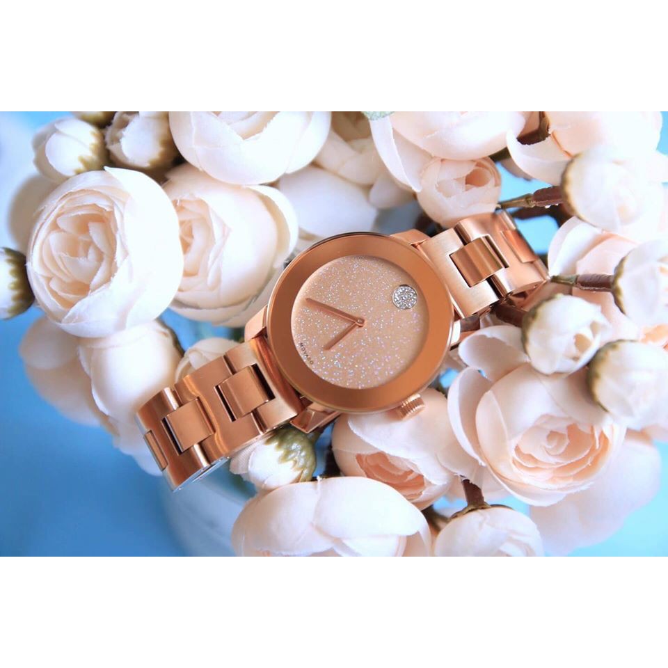 ĐỒNG HỒ NỮ MOVADO BOLD ROSE GOLD ION-PLATED 3600335