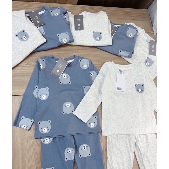 HT bán sỉ set 2 bộ gấu bé
