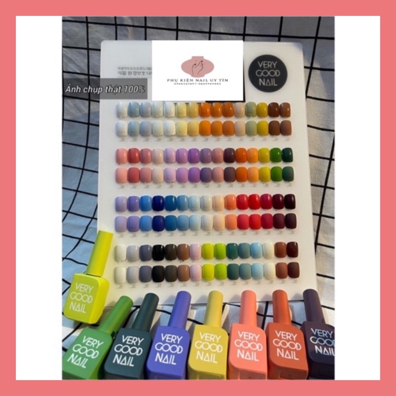 Sơn verygood Nail, sơn bán tách lẻ và sét