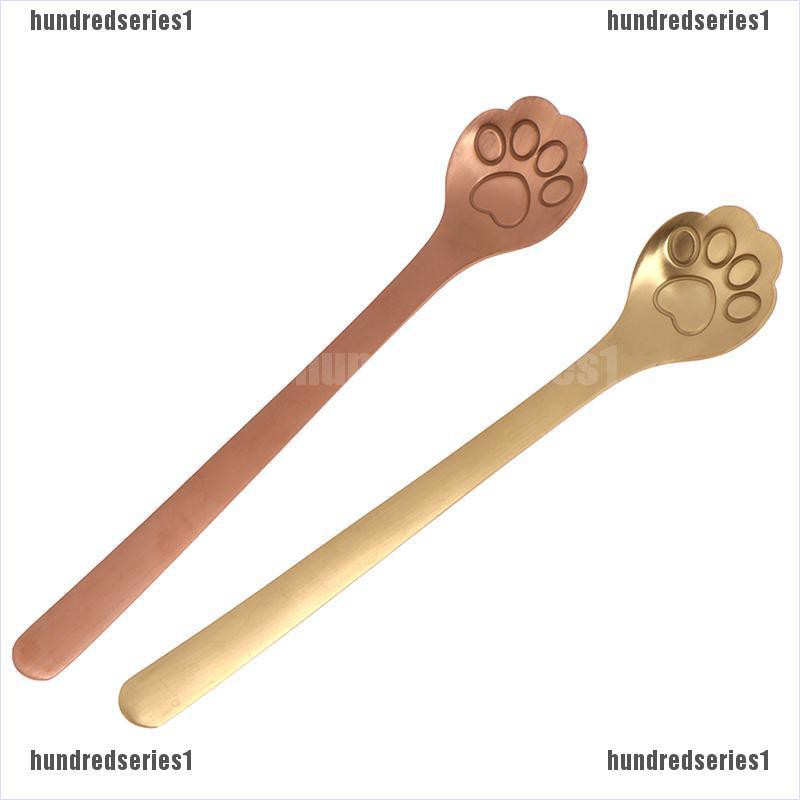 Muỗng Inox Hình Chân Mèo Dễ Thương