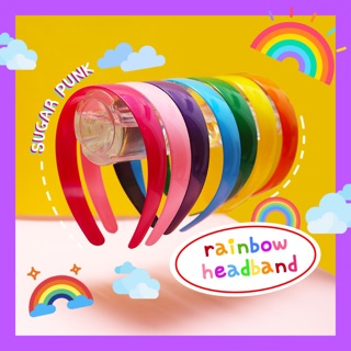 BĂNG ĐÔ CẦU VỒNG // RAINBOW HEADBAND