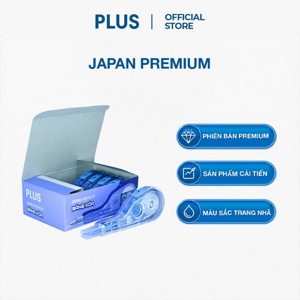 Combo 5 Băng Xóa V PLUS Japan Premium