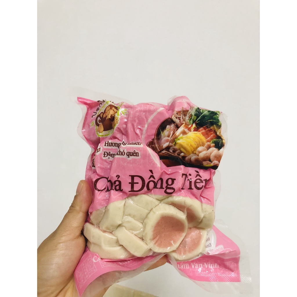 500g Chả hải sản hình đồng tiền chiên, thả lẩu,...