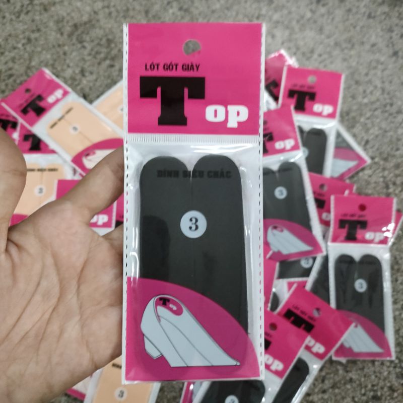 Bộ 2 miếng lót gót giày Siêu dính.