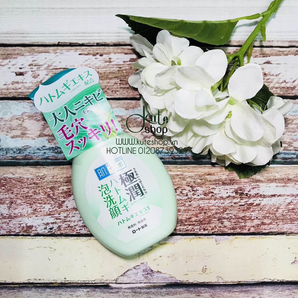 Sữa rửa mặt tạo bọt Hada Labo Gokujyun Foaming Cleanser 160ml | BigBuy360 - bigbuy360.vn