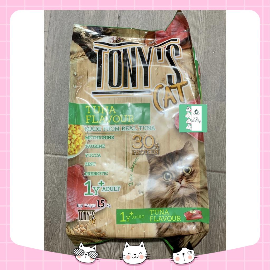 Thức ăn hạt cho mèo Tony's Cat Cá Ngừ