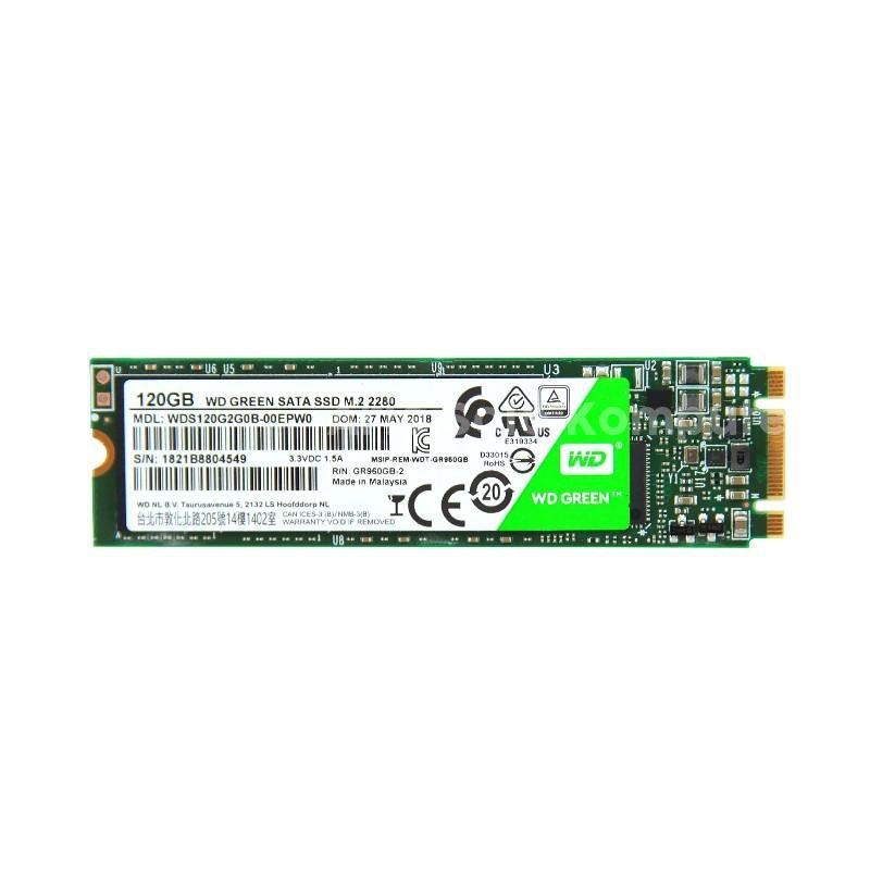 Máy tính màu xanh lá Wd M2 2280 SSD 120GB | BigBuy360 - bigbuy360.vn