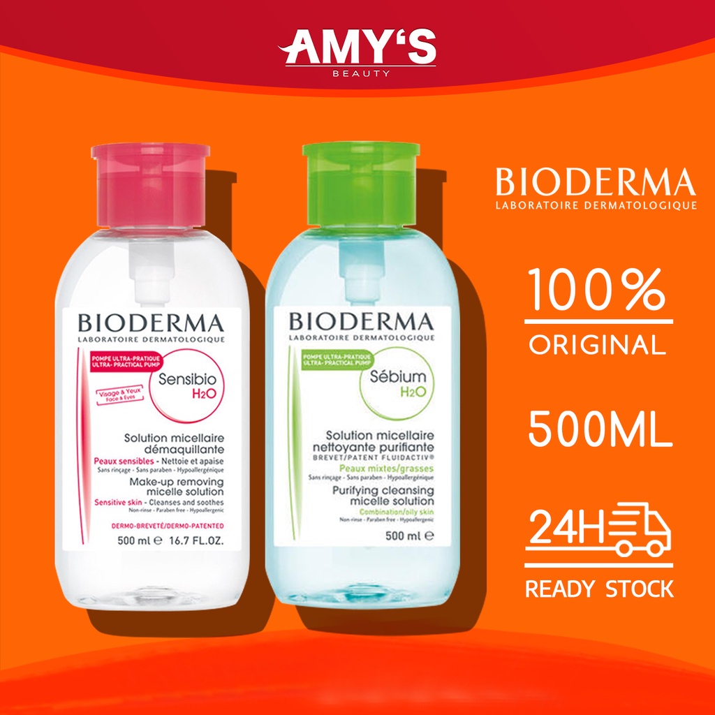 Nước tẩy trang BIODERMA Sensibio H2O Pháp 500ml