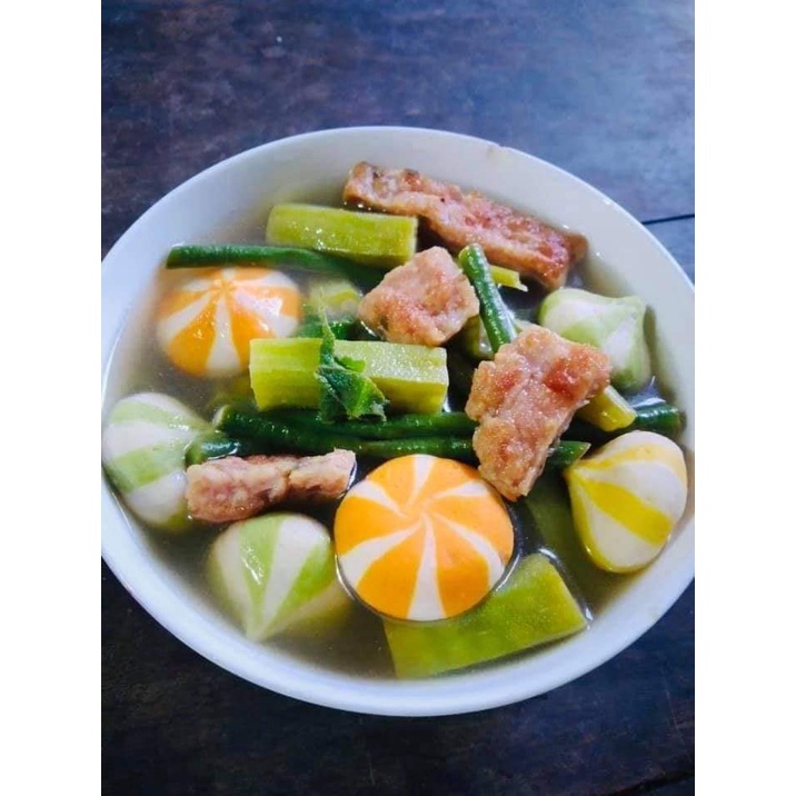 Viên thả lẩu Malaysia , Bánh bao trứng cá hồi - 500gam