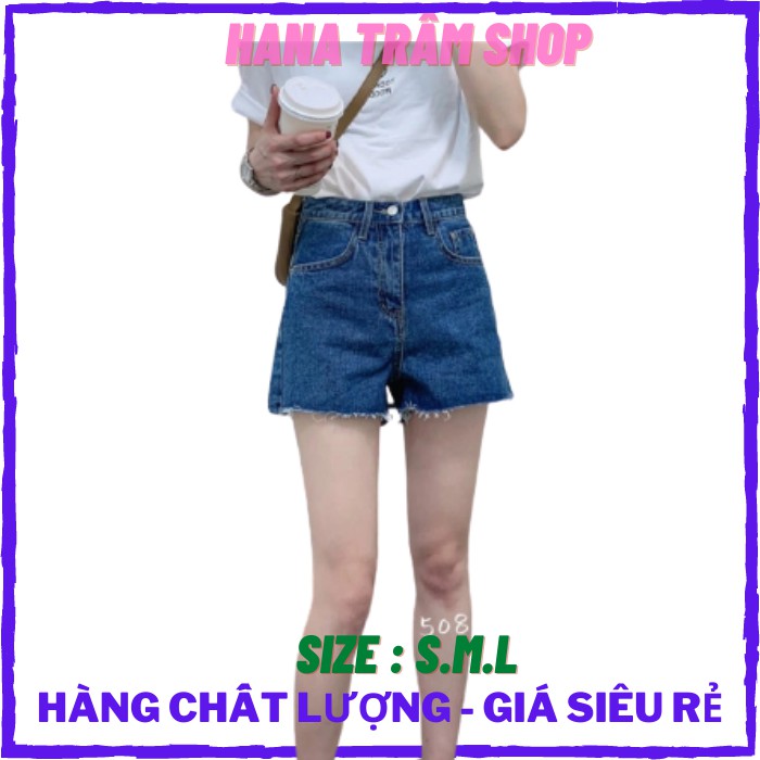 Quần Sọt Jean Nữ Trơn M50