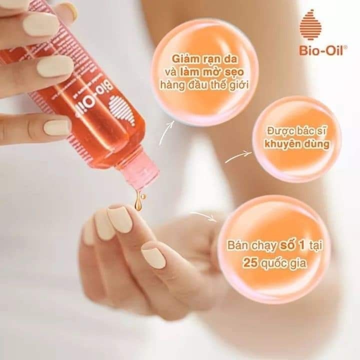 Dầu dưỡng giúp mờ sẹo giảm rạn da Bio-Oil (25ml)