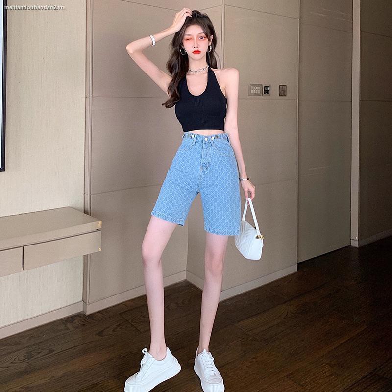 Quần đùi/Chân váy denim thời trang mùa hè 2021 trẻ trung cho nữ | BigBuy360 - bigbuy360.vn