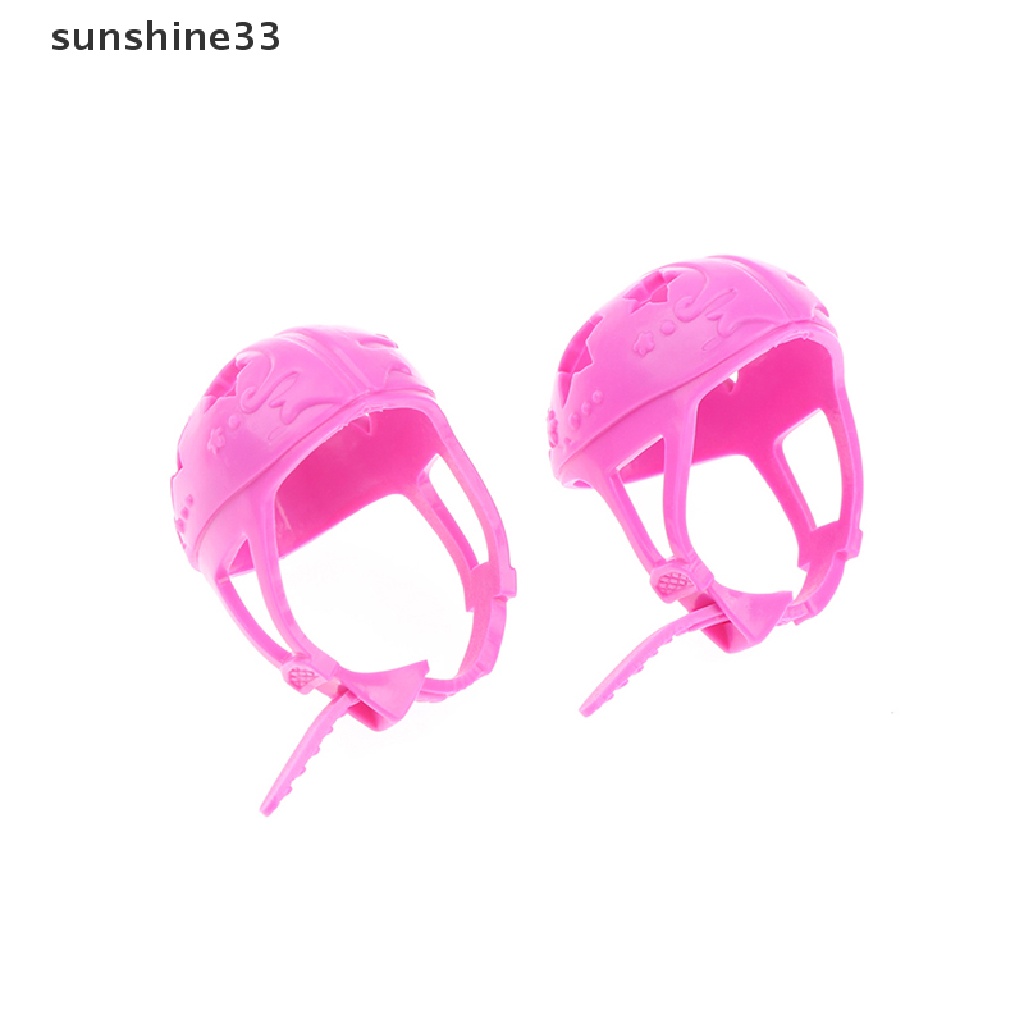 Set 2 mũ bóng chày trang trí cho búp bê barbie tỉ lệ 1/6