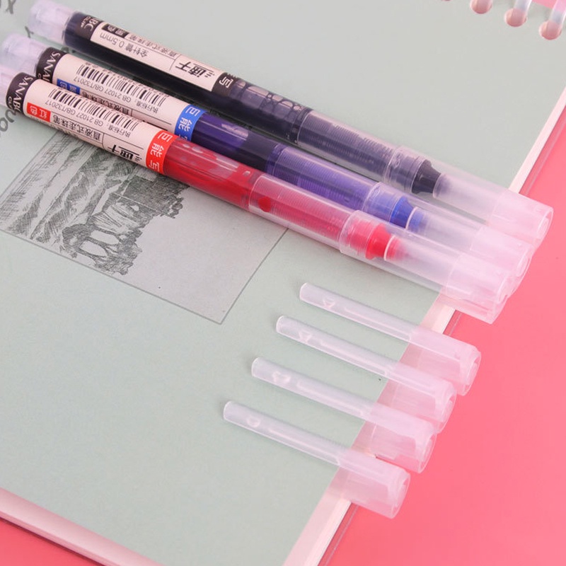 Bút Mực gel Ngòi 0.5mm Mực Đen Thiết Kế Độc Đáo Tiện Dụng Cho Học Sinh