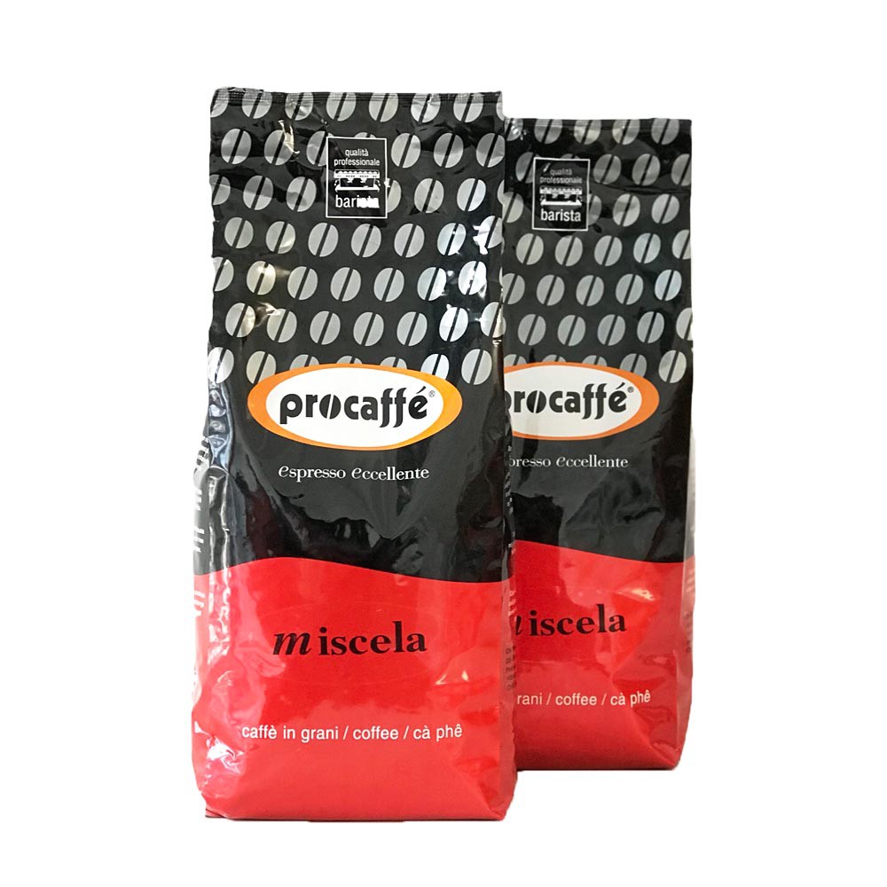 Cà phê hạt bột pha máy Procaffe Miscela