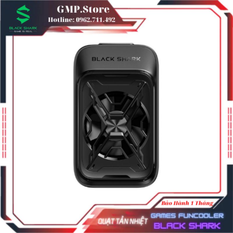 Quạt Tản Nhiệt Game Funcooler Xiaomi Black Black Shark Sử Dụng Cho Các Dòng Máy Androi Và Ios (Chính Hãng)