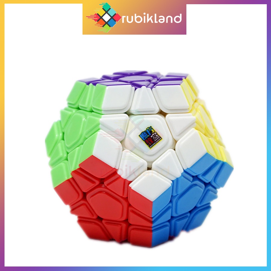 Rubik Megaminx Stickerless MoYu MeiLong Rubic 12 Mặt Biến Thể Đồ Chơi Trí Tuệ Trẻ Em