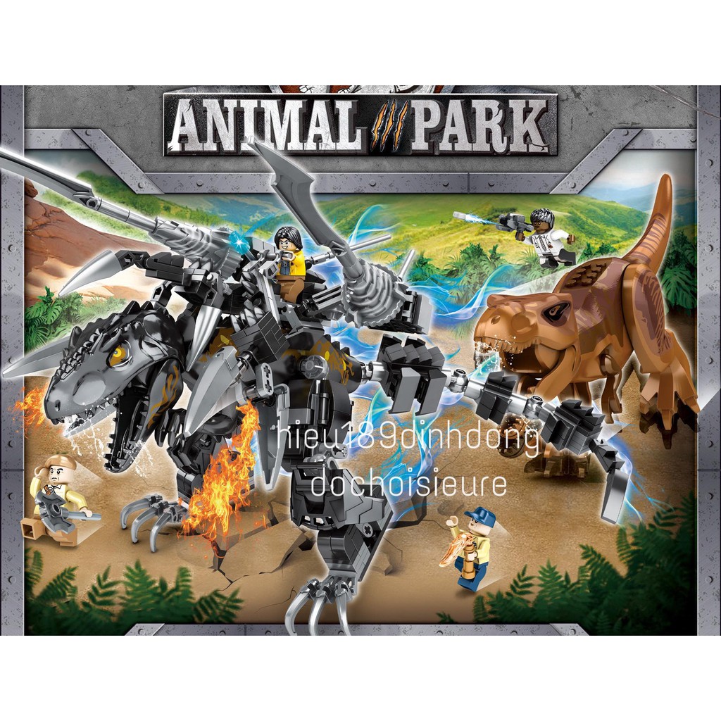 Lắp Ráp xếp hình 98012 : Khủng long