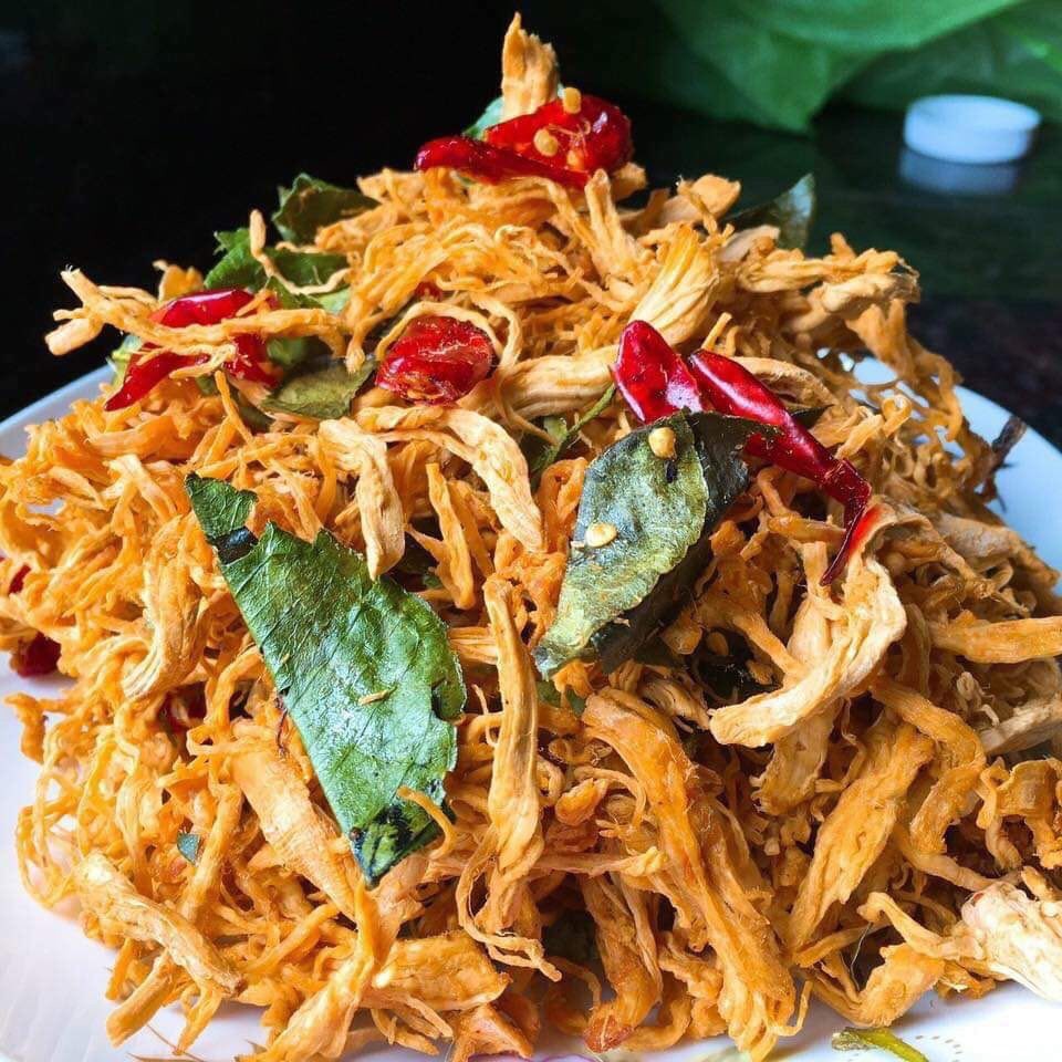 Khô gà lá chanh - giá sỉ 250g / 500g
