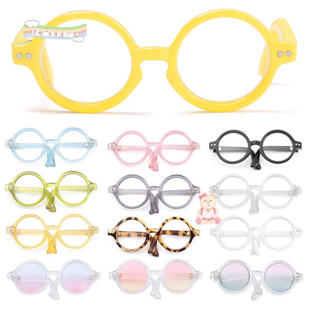 Kính mát gọng tròn nhiều màu sắc dễ thương cho búp bê Blythe