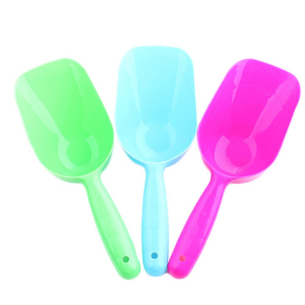 Xẻng xúc bằng nhựa PP đa năng dễ dùng tiện lợi cho vật yêu 23.5*13*9.0CM